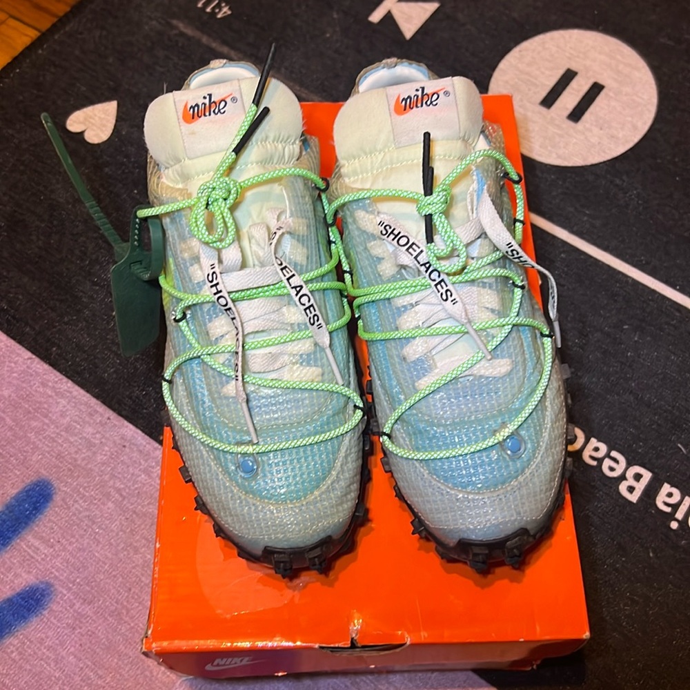 Nike OFF-WHITE waffle racer/ OW